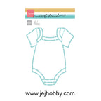 PS8177 Onesie by Marleen van  Marianne design. Dit is een stencil voor hobby.