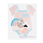 Dit is een voorbeeldkaart gemaakt met de PS8177 Onesie by Marleen van Marianne Design.