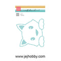 PS8180 Sitting cat by Marleen stencil van Marianne Design. Dit is een stencil voor hobby.