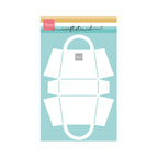 PS8195 Craft Stencils Handbag van Marianne Design. Dit is een stencil voor hobby