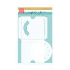 PS8196 Turning wheel Craftstencil van Marianne design. Dit is een stencil voor hobby