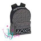 Playstation backpack, rugzak met playstation iconen.