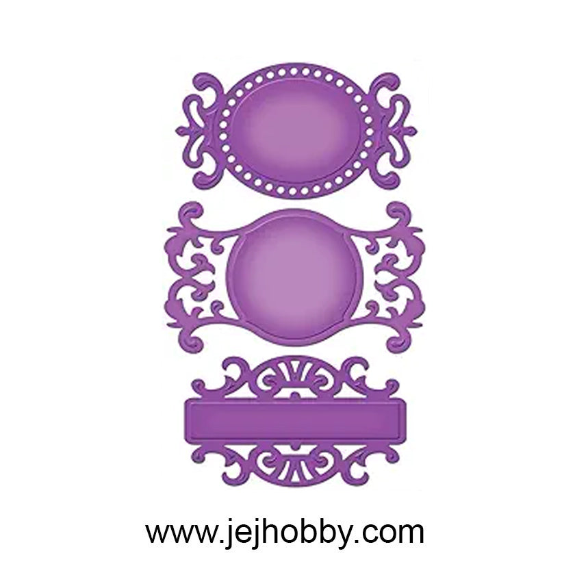 S5-031, Fancy tag three, Shapeabiities spellbinders, jej hobby