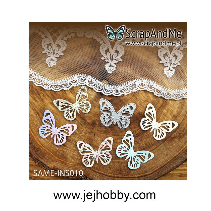 SAME-INS0010, butterfly, scrap and me, jej hobby
