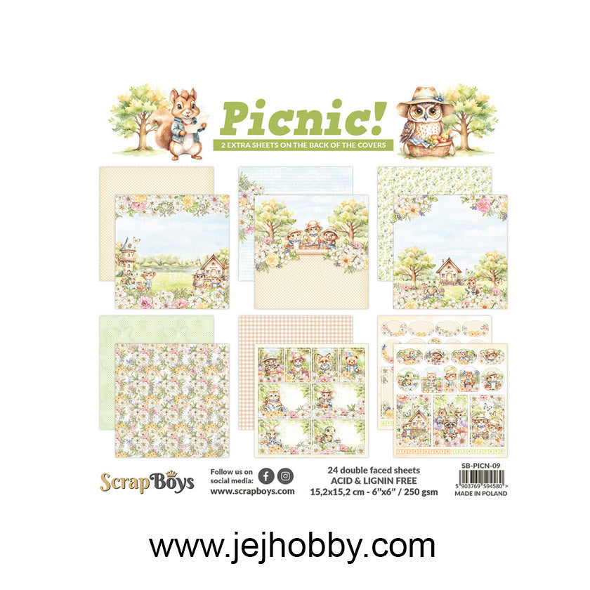 SB-PICN-09, Picnic, Scrapboys, jej hobby