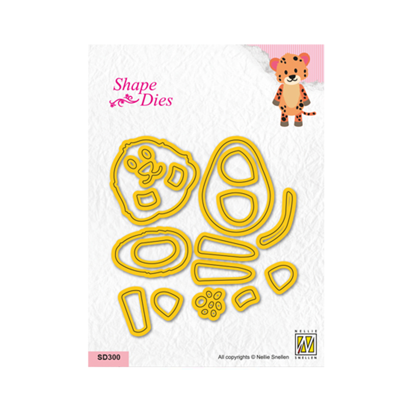 Nellie Snellen shape dies Cheetah