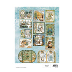 achterkant van de SL-CF-CMP40 card making pad Christmas forest van Studio Light, Jej hobby
