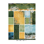 SL-CF-DPP474 designer paper pad Christmas forest van Studio Light