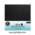 SL-CO-CE11 Cards & Envelopes Black, Studio light, jej hobby