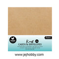 SL-CO-CE12 Cards & Envelopes kraft, Studio light, jej hobby