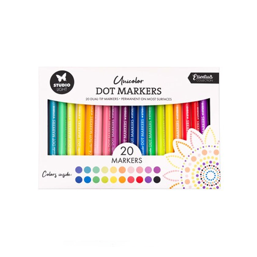 SL-CO-MARK63 Unicolor Consumables dot markers van Studio Light voor decoratie en dot arts