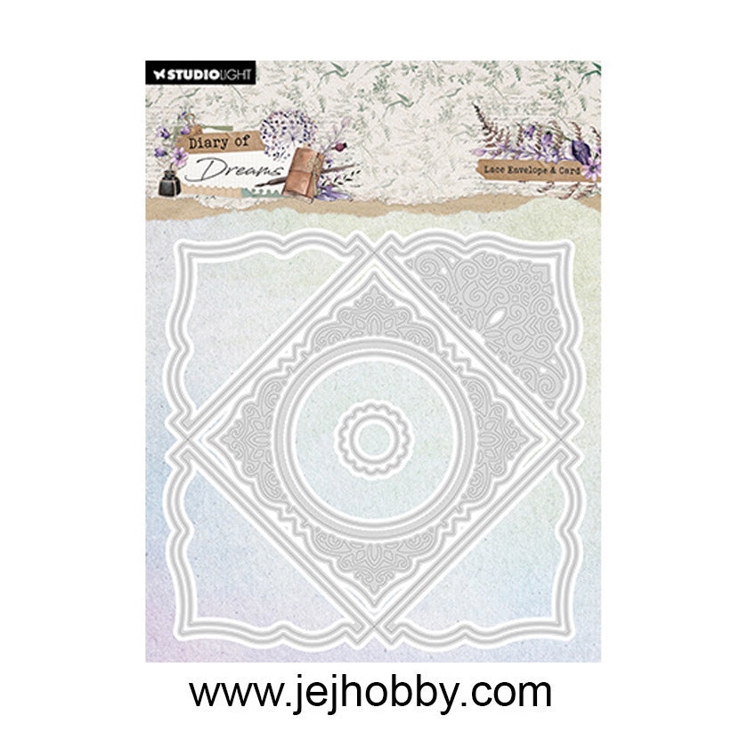 CD977 Lace Envelope Diary of Dreams