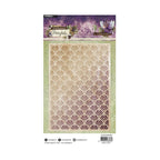 Achterkant van de SL-EF-Mask397 Closed Florals Enchanted Fairytale van Studio Light. Dit is een mask stencil voor hobby