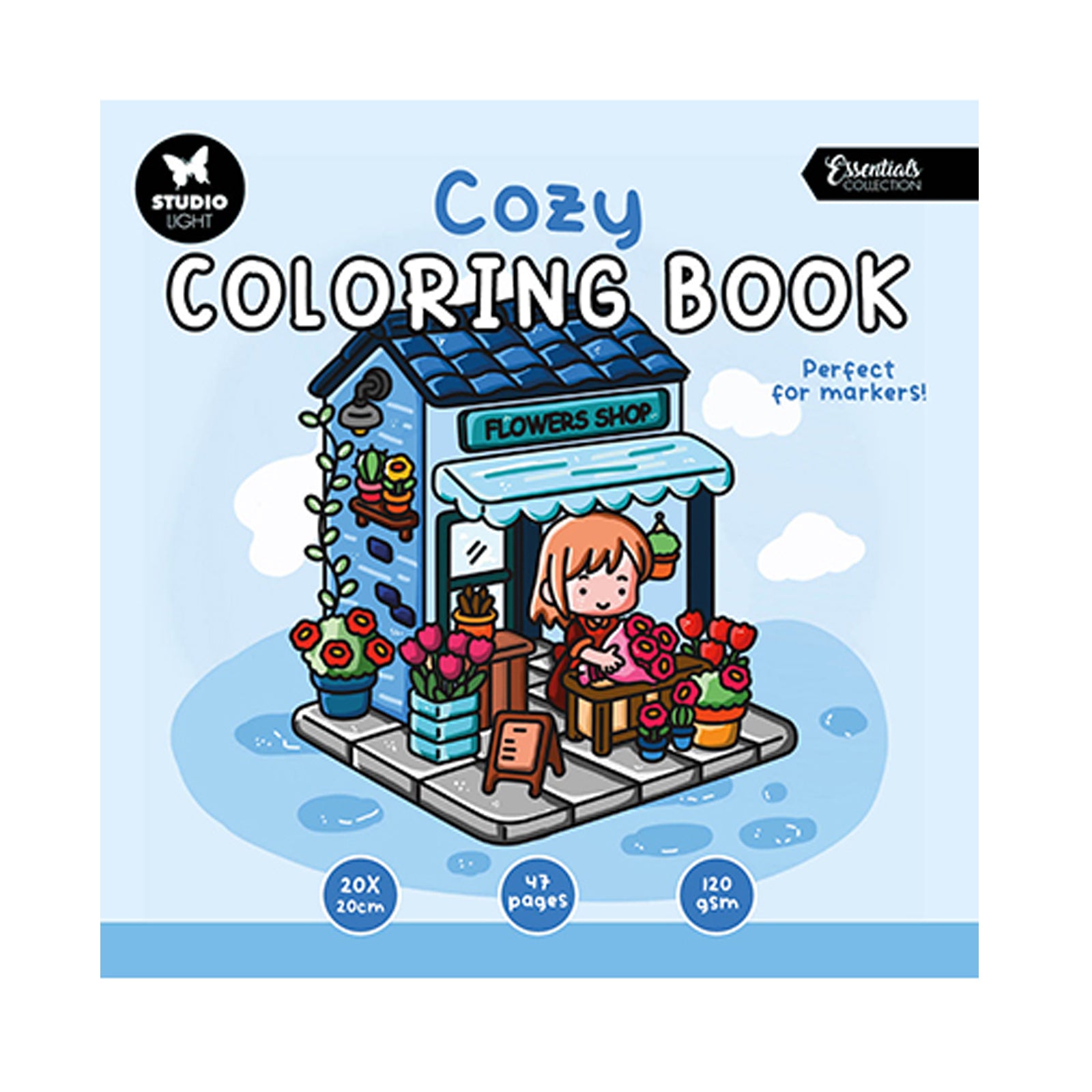 CB03 Cozy Coloring Book kleurboek