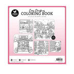 Studio Light Essentials Cozy Christmas Coloring Book Shopping (SL-ES-CB17) met een ezel in een kerstkraampje op de cover
