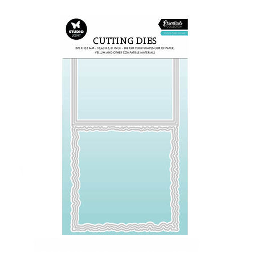 SL-ES-CD1084, Torn Edge Cardshape square, studio light, jej hobby