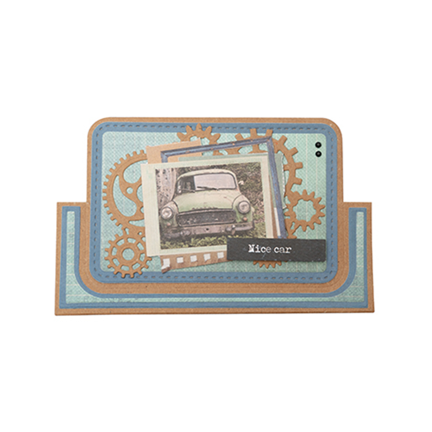 CD823 Rectangle card shape