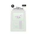 SL-ES-CD847, Studio Light, cutting dies, Christmas postcard, jej hobby