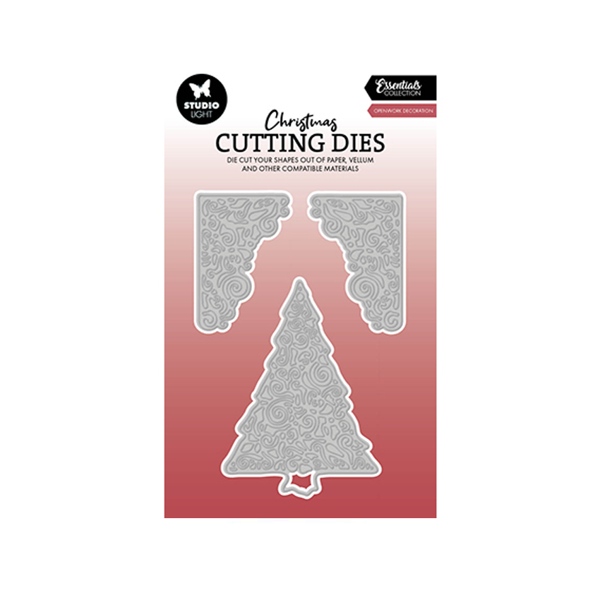 SL-ES-CD851, Studio Light, cutting dies, Openwork decoration, jej hobby