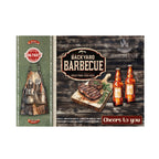 Voorbeeldkaart gemaakt met de SL-ES-CMP27 BBQ party card making paper pad van Studio Light voor het maken van kaarten