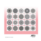 achterkant van de SL-ES-CP459 mandala kleurboek van studio Light