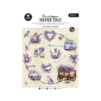 SL-ES-DCPP167, Studio light, Die cut Paper Pad, Lavender season Essentials, jej hobby