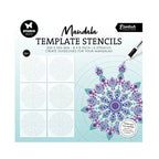 SL-ES-MASK399 mandala template stencils van Studio Light voor hobby, dotting art en mandala tekenen