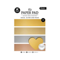 SL-ES-PP210, Studio Light, Foil Paper Pad, Gold silver and rosejej hobby 