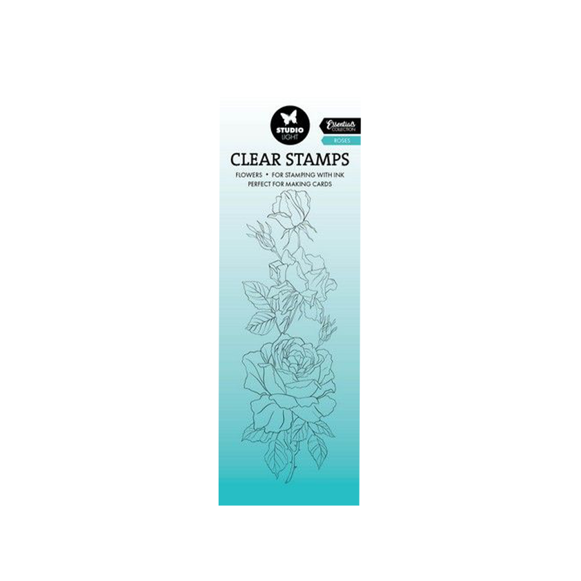 SL-ES-STAMP587, Studio Light, Clear Stamp, Essentials, roses, jej hobby