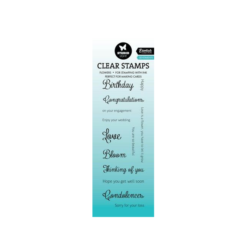 SL-ES-STAMP589, Studio Light, Clear Stamp, Essentials Sentiments, jej hobby
