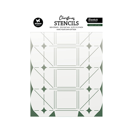 Studio Light stencils Candy Giftbox