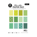 SL-ES-VPPP449 Shades of green vellum pattern van Studio Light. Dit is een paper pad met vellum voor hobby