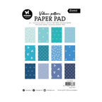 SL-ES-VPPP450 Shaes of blue vellum pattern van Studio Light. Dit is een paper pad met vellum.