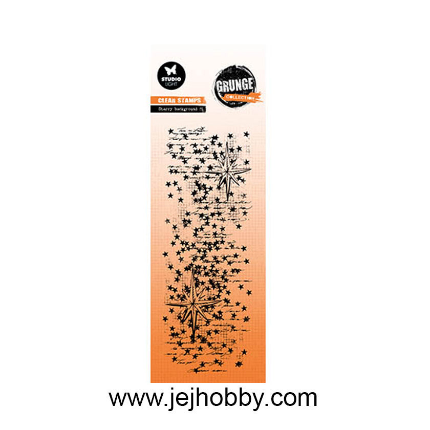 SL-GR-STAMP840, Starry background, Grunge collection, jej hobby