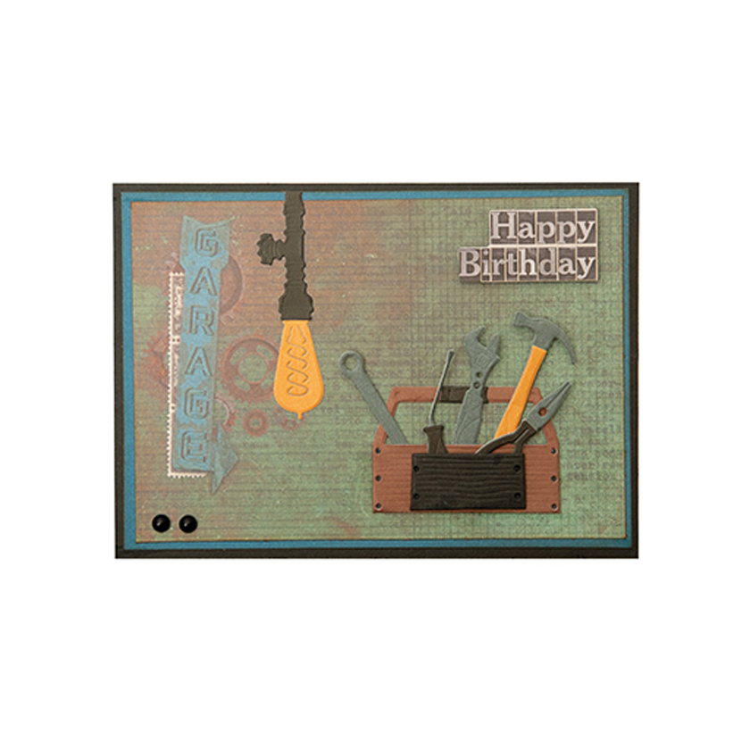 Studio light Cutting Dies Toolbox Gearhead's Workshop nr.829