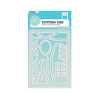 SL-SS-CD820. Studio Light. cutting dies. party cardshape essentials. Sweet Stories.jej hobby