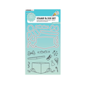 SL-SS-SCD79. Studio Light. Stamp & die set. Party time. Sweet Stories. nr.79. jej hobby