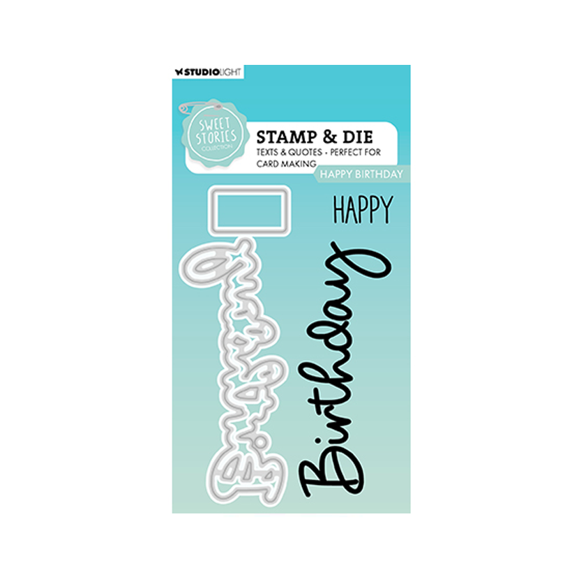 SL-SS-SCD80 Studio Light Happy birthday Sweet Stories nr.80