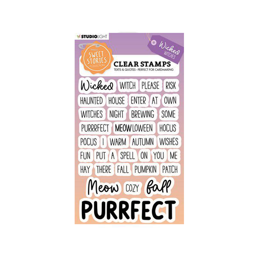Studio Light Sweet stories Clear Stamp wicked witches