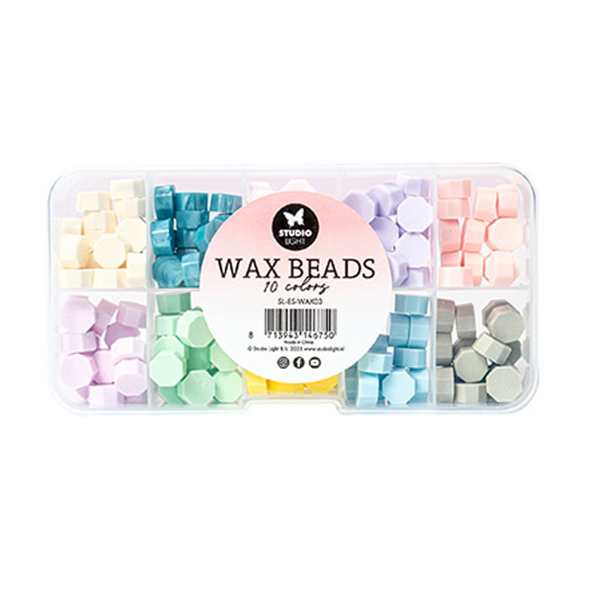 SL-ES-WAX03. Studio Light, Wax Beads, Essentials nr. 3, jej hobby
