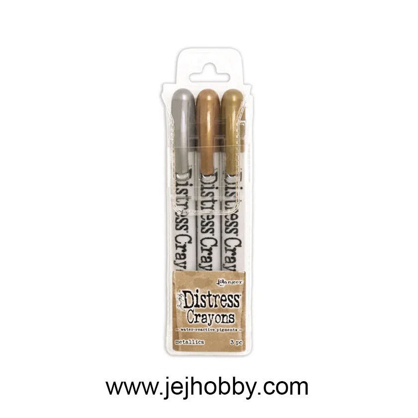 TDBK58700, Distress Crayons, Metallics ranger, jej hobby