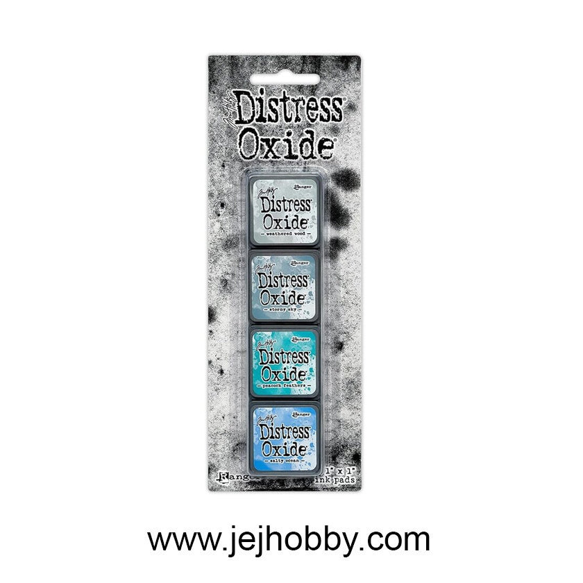 TDIK91509, Distress mini oxide Kit 4 Ranger, Jej hobby