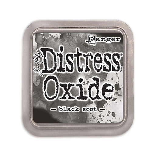 TDO55815 Black soot Distress oxide van Ranger. Dit is stempelinkt voor hobby