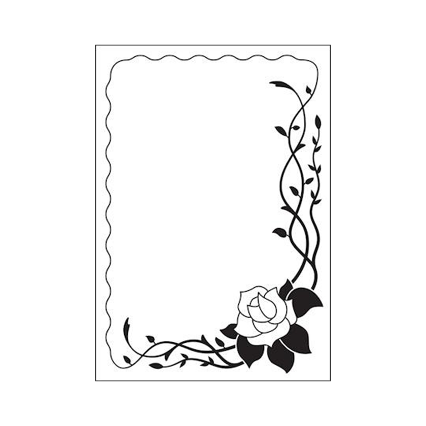 Nellie snellen Embossing folder Vintasia frame