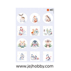 VK9615, Minis Merry Animals knipvel, Marianne design, jej-hobby
