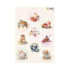 VK9648 Circles Teatime knipvel van Marianne Design. Dit is een knipvel voor hobby