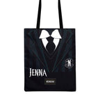 Wednesday v1, shopping bag, feature name, jej studio