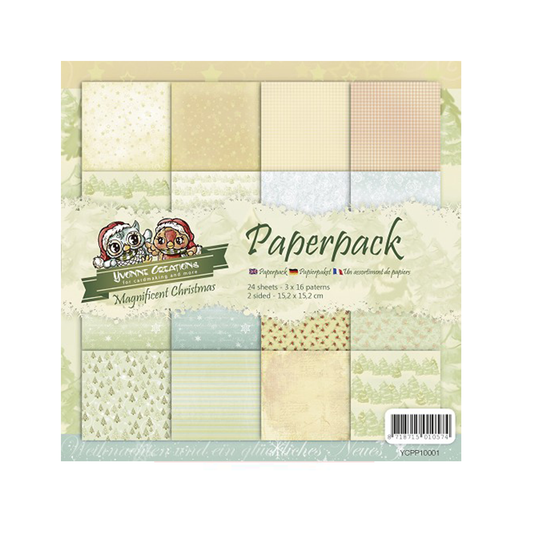 Yvonnne creations paperpack magnificent christmas