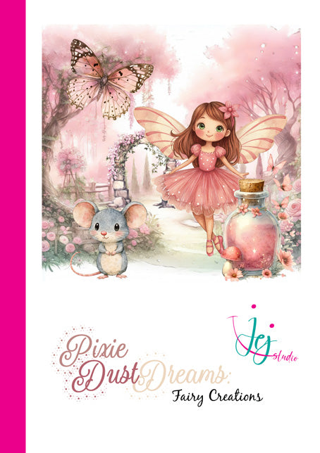 Collage boek Pixie Dust Dreams: Fairy Creations