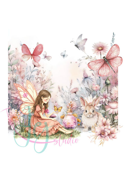 Collage boek Pixie Dust Dreams: Fairy Creations